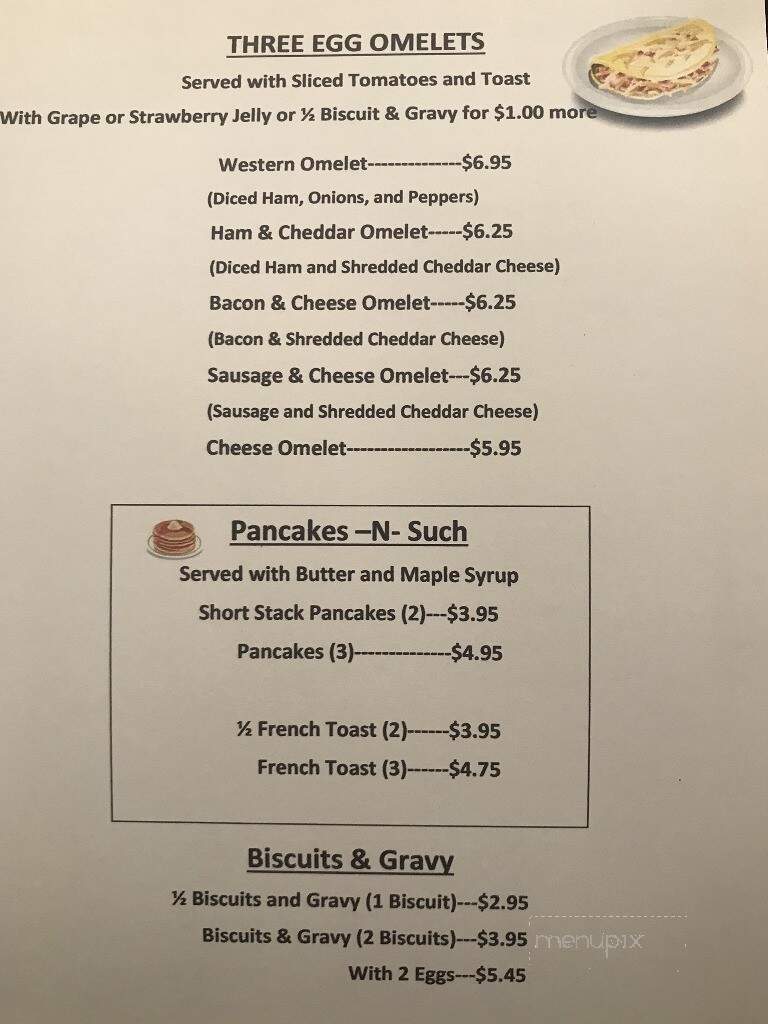 Andresen's - Johnston City, IL menu_pic