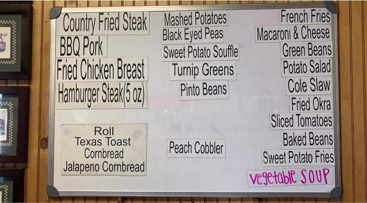 Adams Bar-B-Q - Cartersville, GA menu_pic