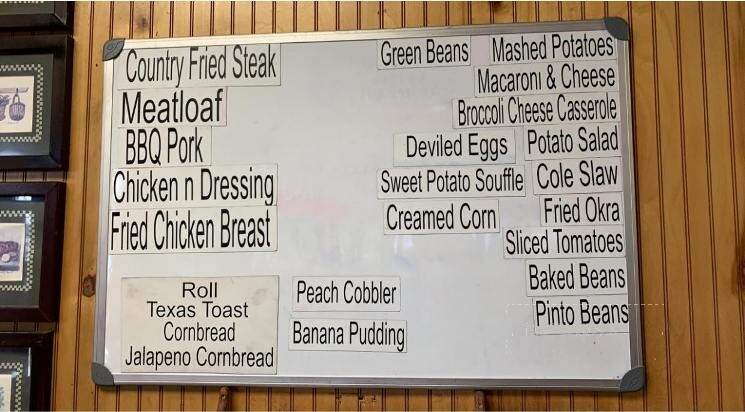 Adams Bar-B-Q - Cartersville, GA menu_pic