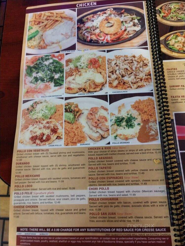 San Pedro Mexican Restaurant - Kearney, NE menu_pic