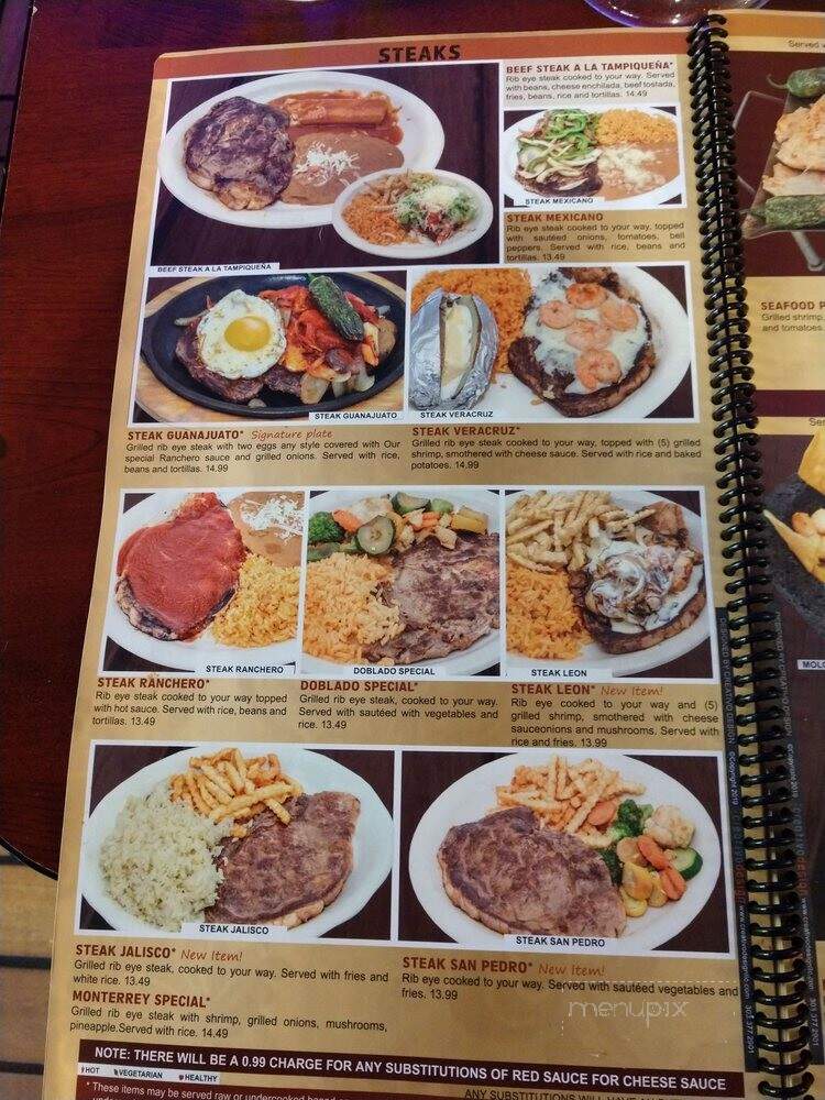 San Pedro Mexican Restaurant - Kearney, NE menu_pic