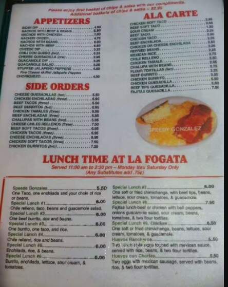 La Fogata Mexican Restaurant - Nags Head, NC