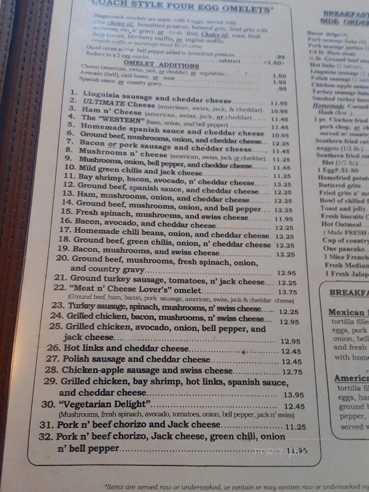 Stagecoach Restaurant - Sacramento, CA