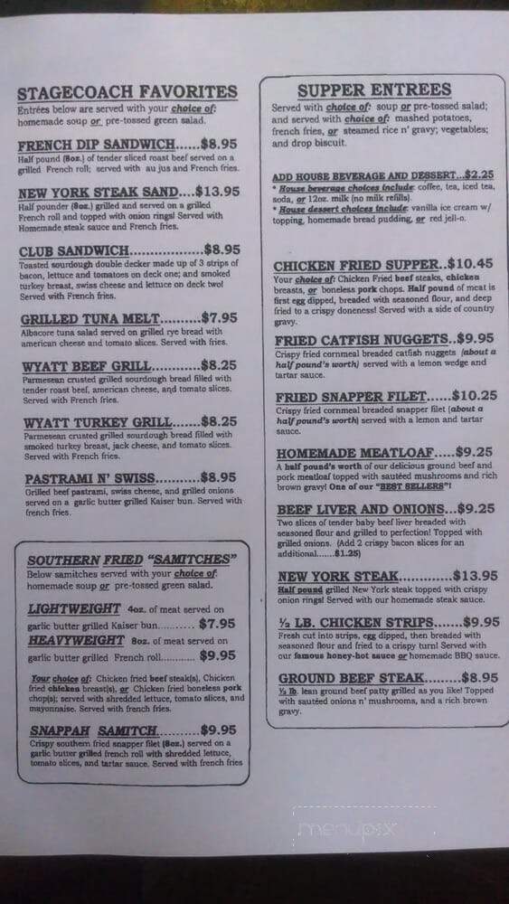 Stagecoach Restaurant - Sacramento, CA