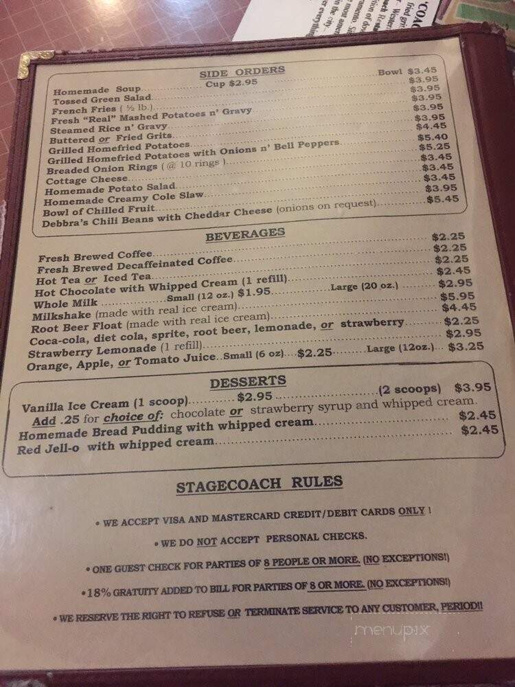 Stagecoach Restaurant - Sacramento, CA