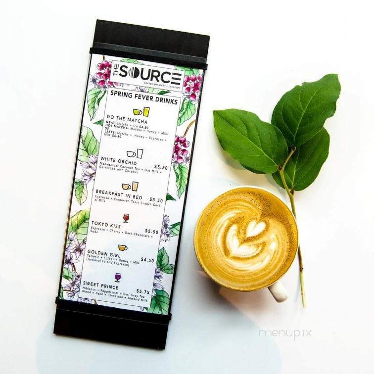 The Source Coffee Roastery + Taproom - Sioux Falls, SD menu_pic