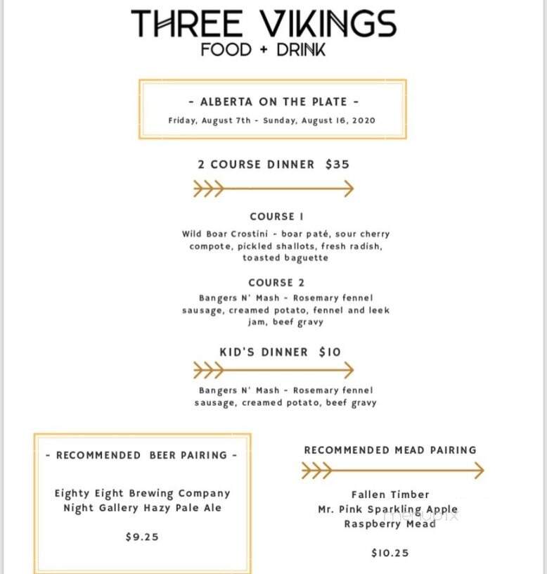 Three Vikings - Edmonton, AB