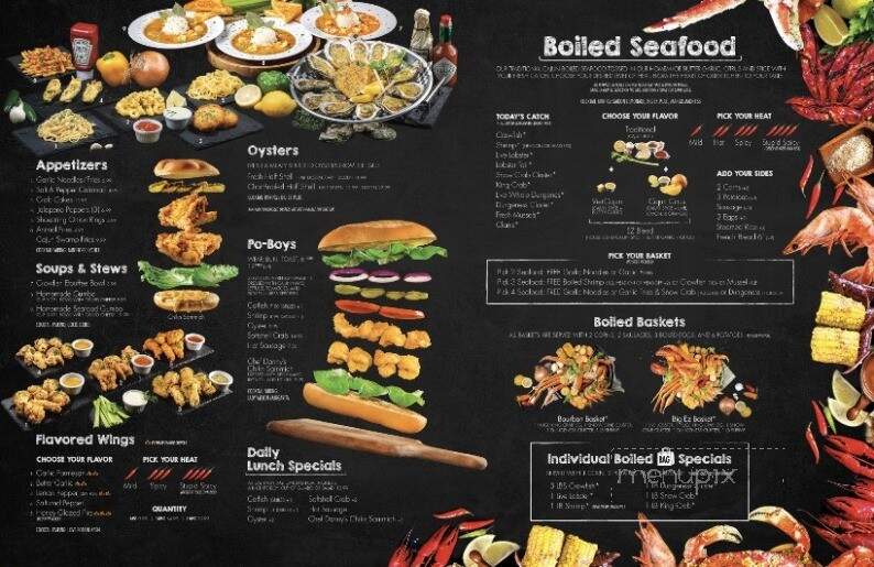 Big EZ Seafood & Oyster - Kenner, LA menu_pic