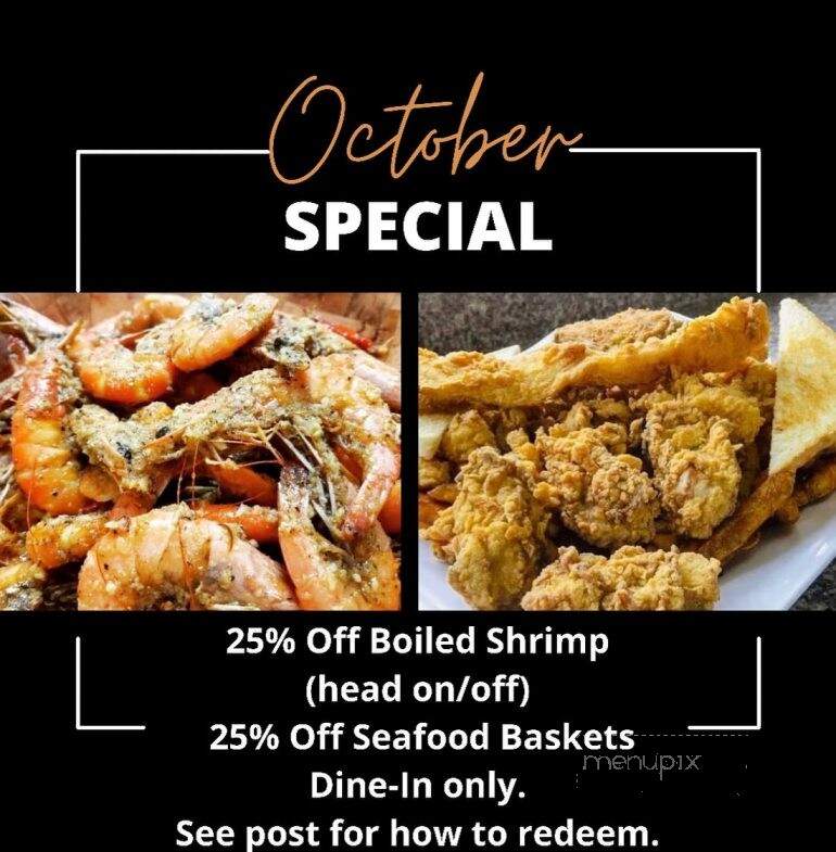 Big EZ Seafood & Oyster - Kenner, LA menu_pic