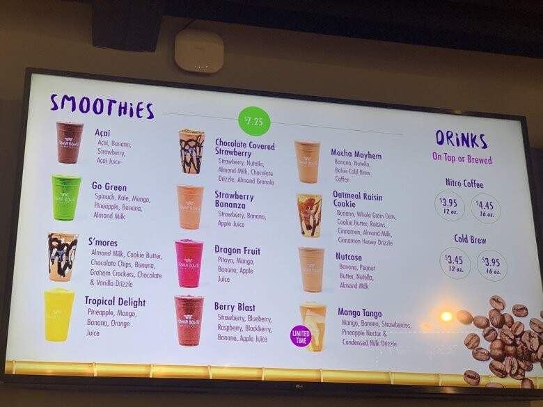 Bahia Bowls - Maryville, TN menu_pic