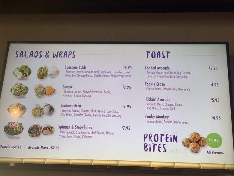 Bahia Bowls - Maryville, TN menu_pic