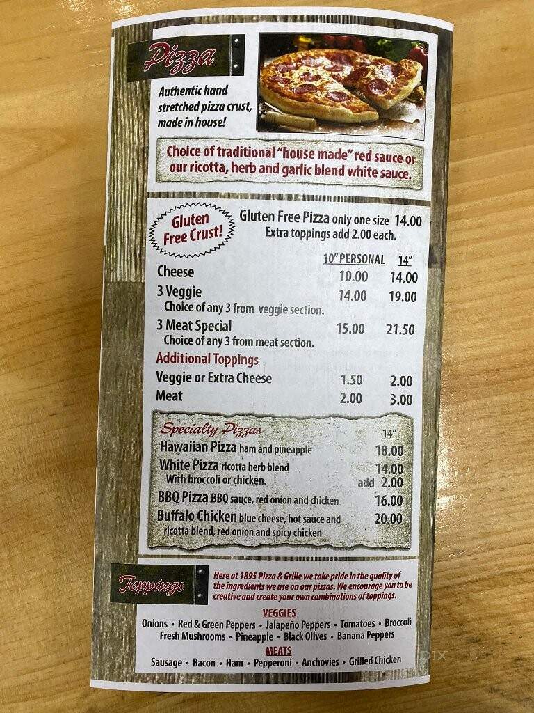 Frontier Town Gateway - North Hudson, NY menu_pic