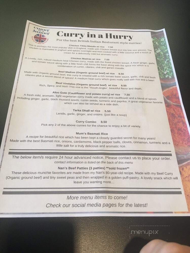 Center of the Universe Brewing Company - Ashland, VA menu_pic