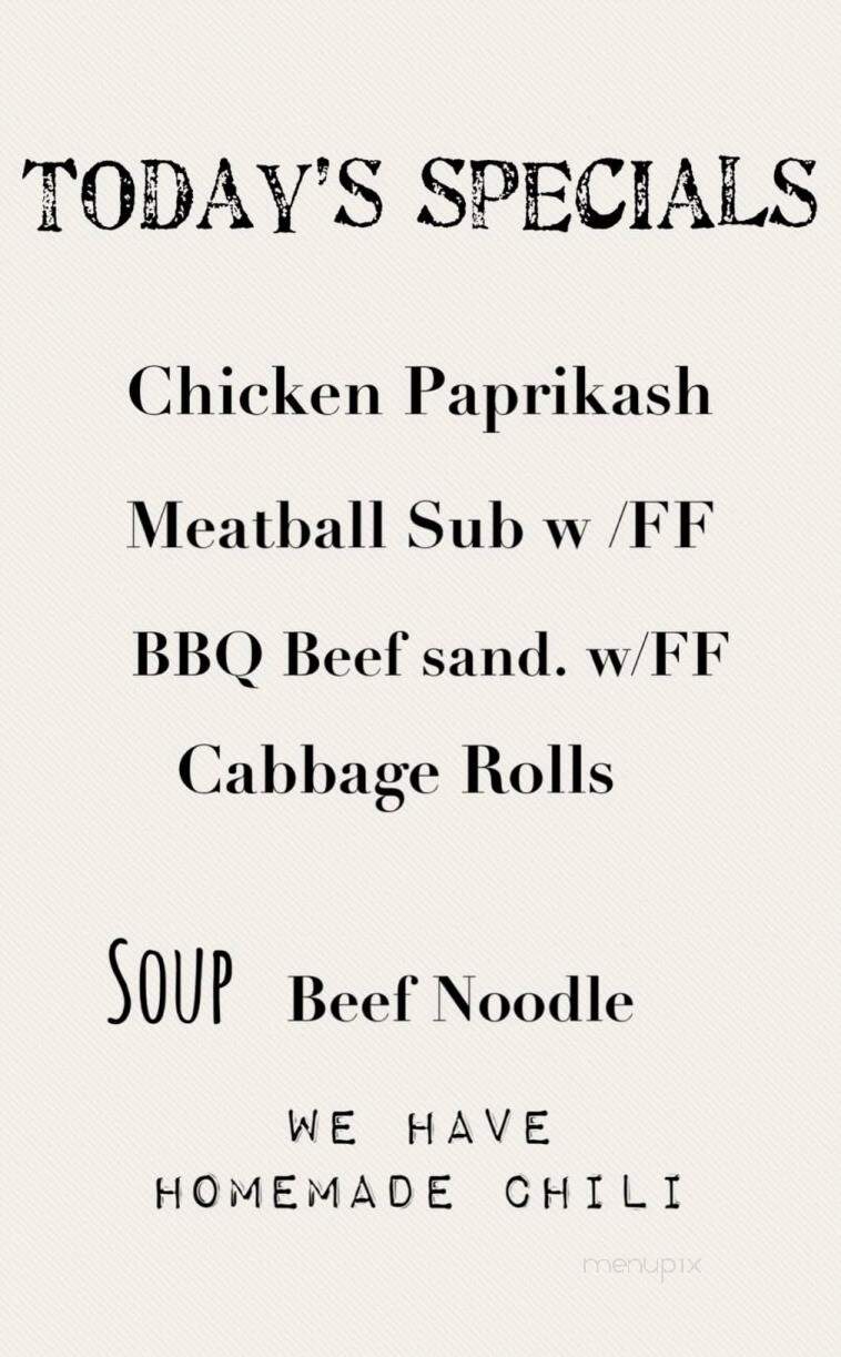 Hazel's Family Restaurant - Elyria, OH menu_pic