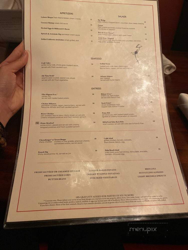 Bricktops - Franklin, TN menu_pic