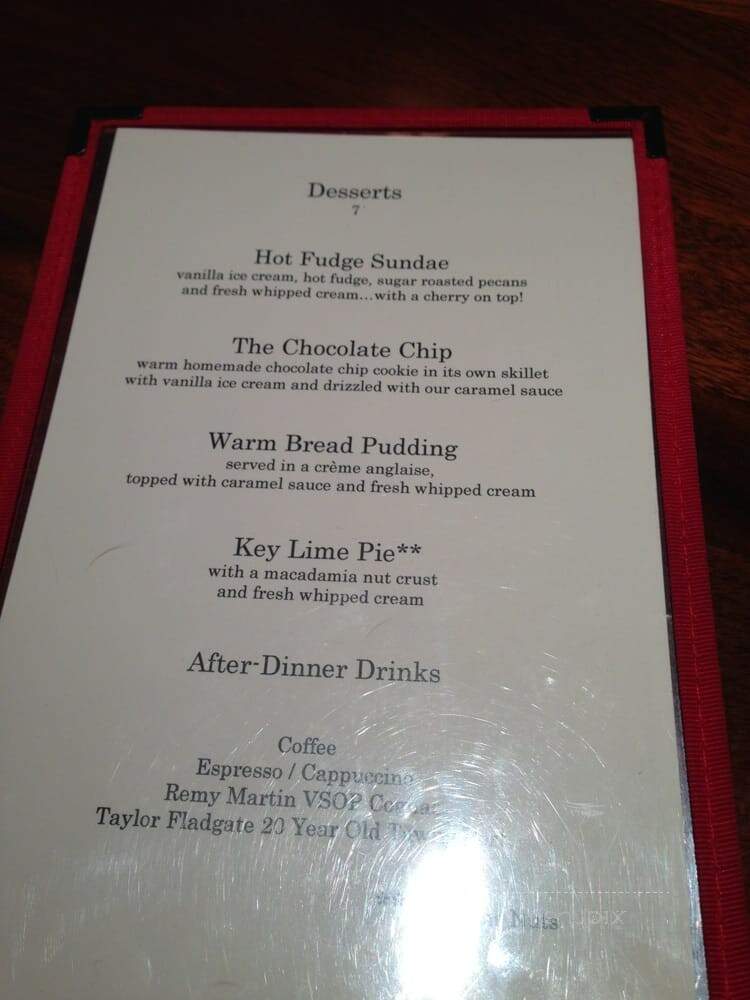 Bricktops - Franklin, TN menu_pic