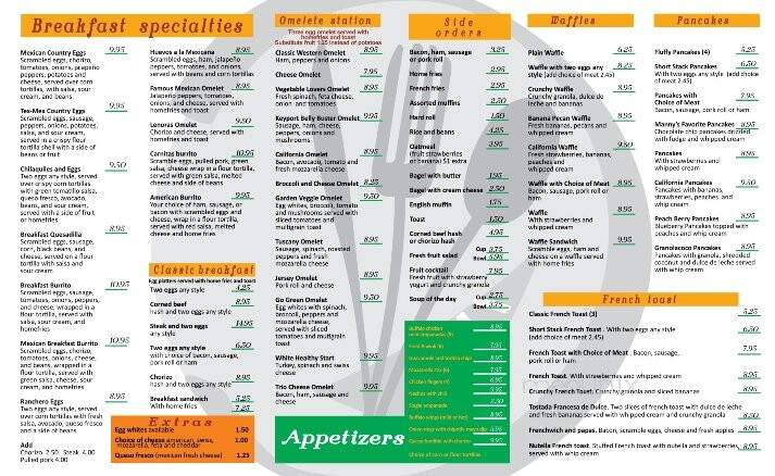 Lenora's Cafe - Keyport, NJ menu_pic