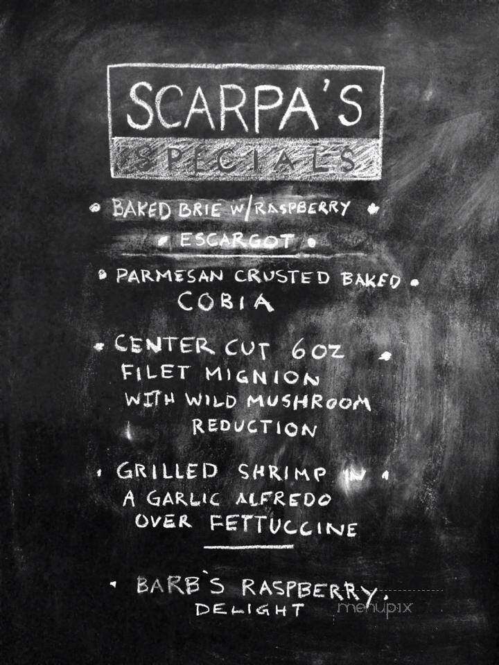 Scarpa's Italian - Lakeland, FL menu_pic