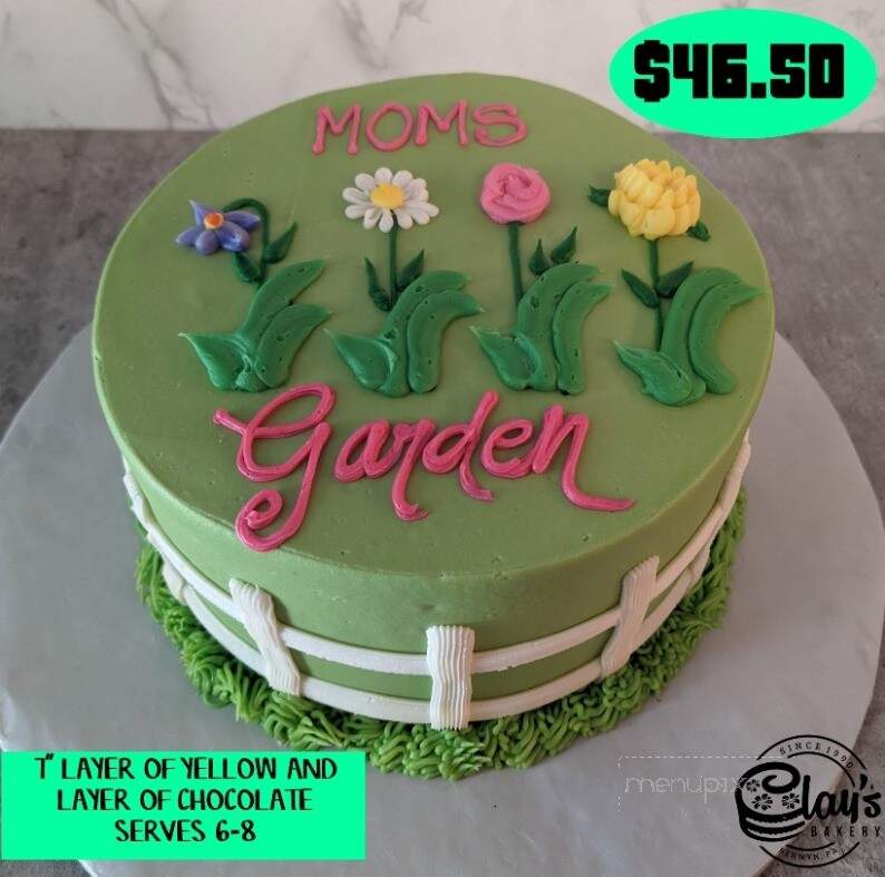 Clays Creative Corner Bakery - Berwyn, PA menu_pic