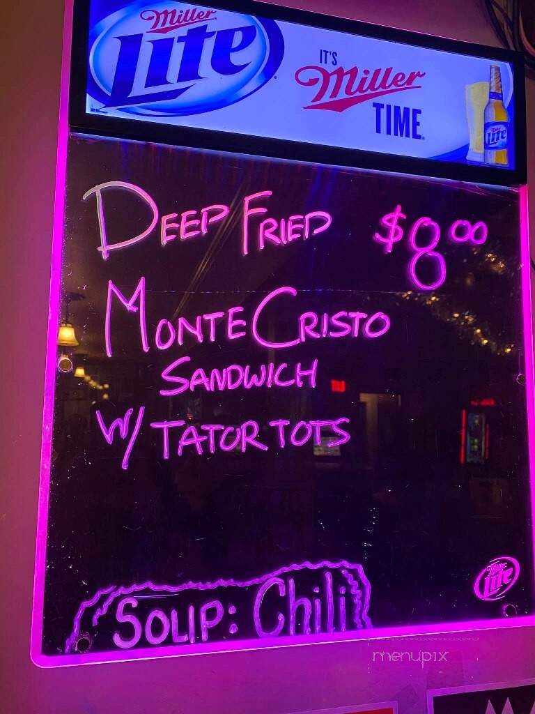 Tommys Bar - Sheboygan, WI menu_pic