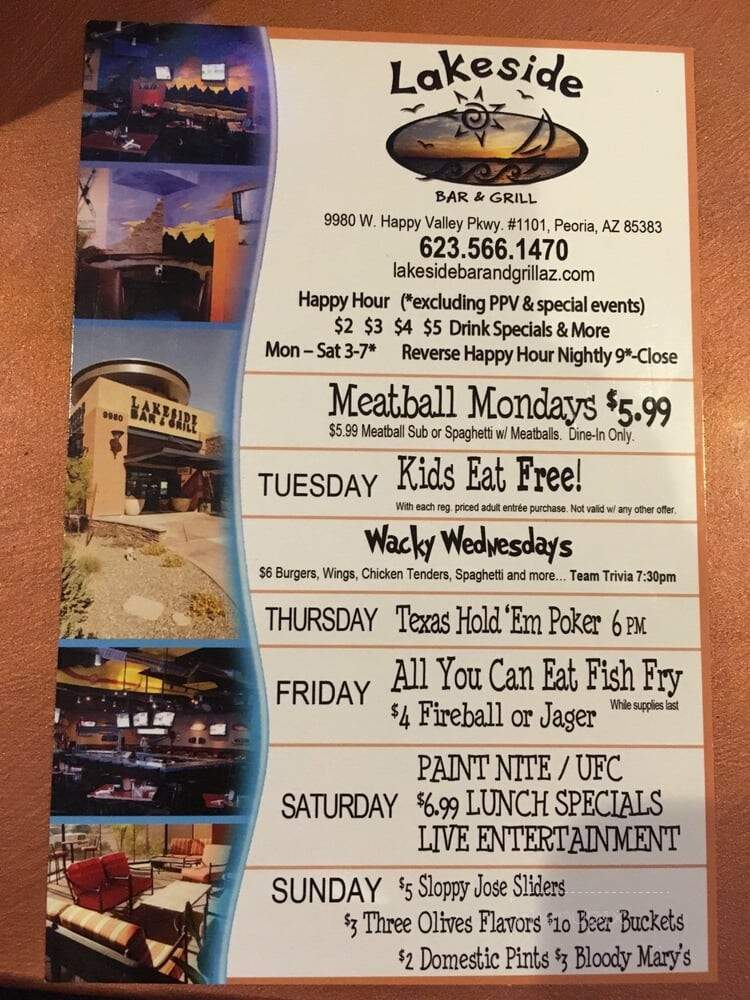 Lakeside Bar & Grill - Peoria, AZ