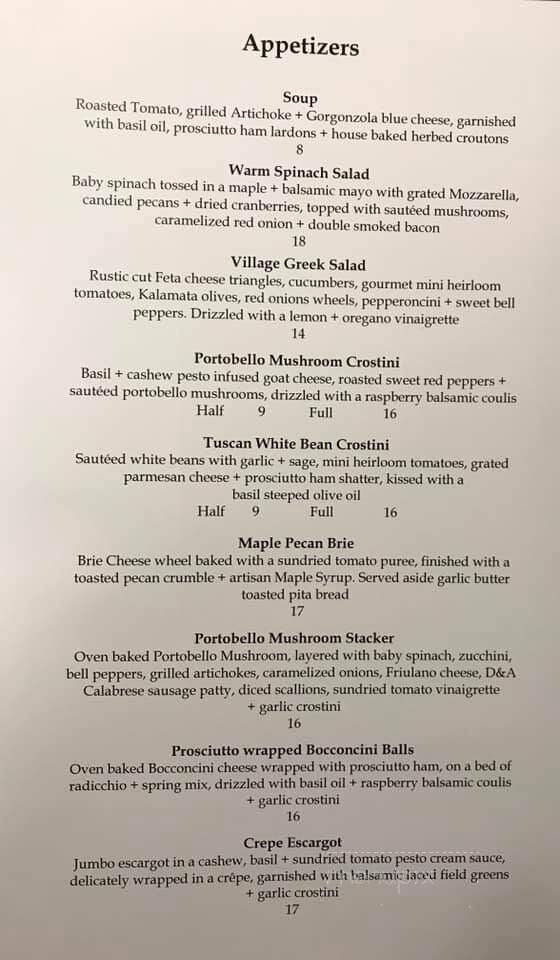 Tommy's Not Here - Greater Sudbury, ON menu_pic