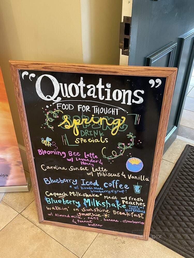 Quotations Coffee Cafe - Brevard, NC