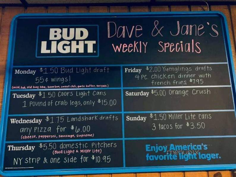 Dave & Jane's Crabhouse - Fairfield, PA