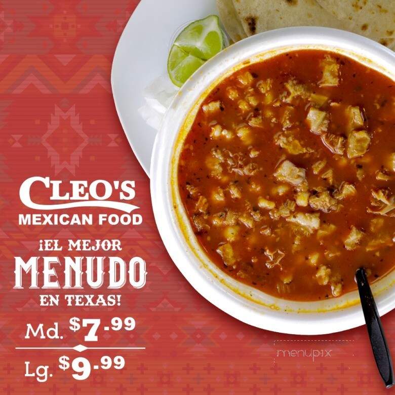 Cleo's Fried Chicken - Carrizo Springs, TX menu_pic