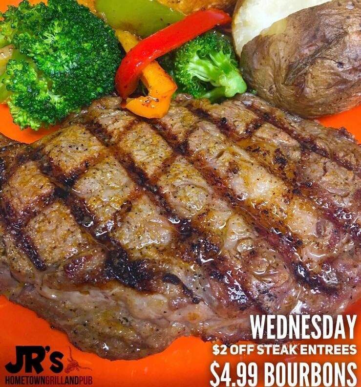 JR's Hometown Grill & Pub - Milan, MI menu_pic