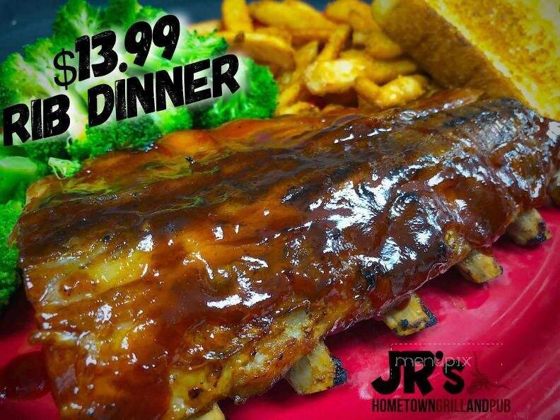 JR's Hometown Grill & Pub - Milan, MI menu_pic