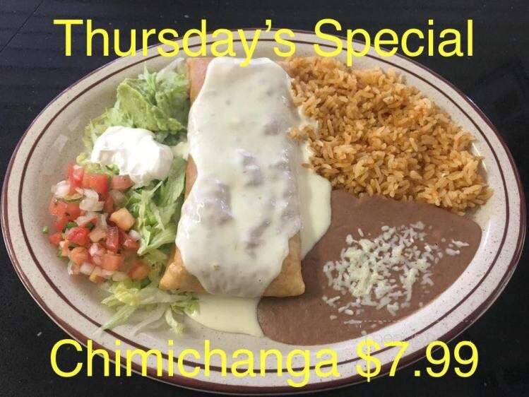 La Casa Del Sol - Dardanelle, AR menu_pic