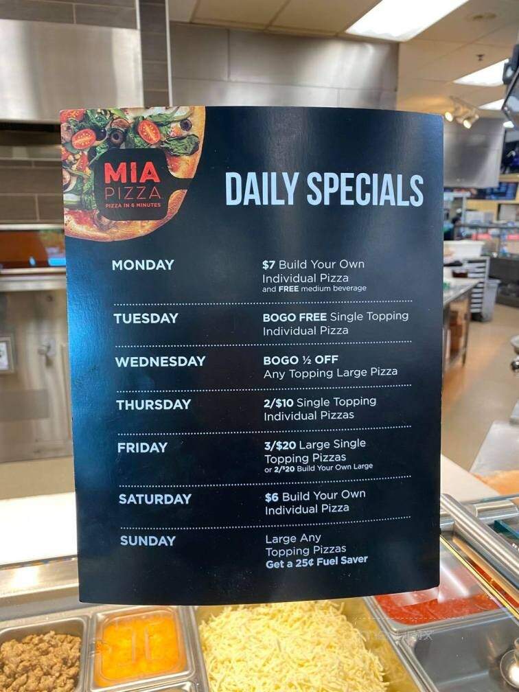 Hy-Vee Market Grill - Blue Springs, MO menu_pic