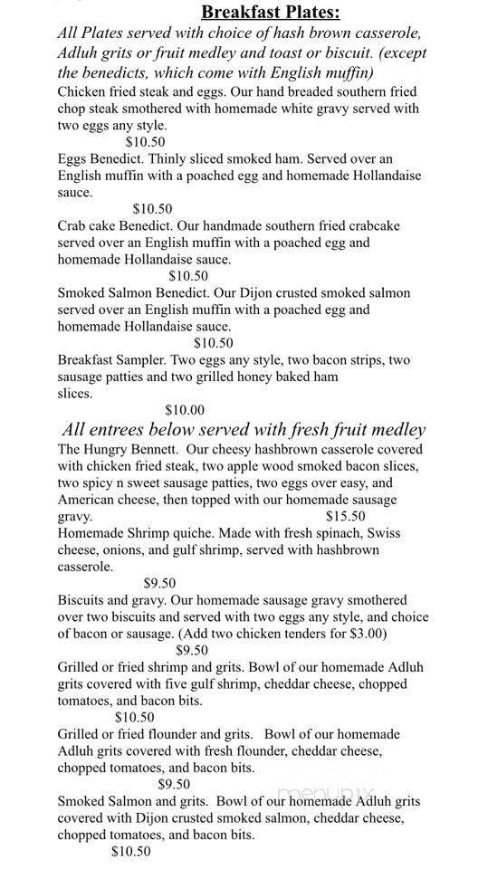 Henry's Restaurant & Bar Cayce - Cayce, SC menu_pic