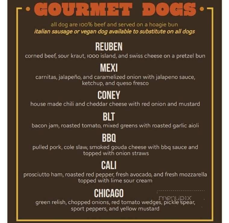 Gallant Fox Brewing - Louisville, KY menu_pic