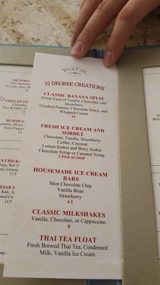 Pool Cafe/Cafe Bellagio - Las Vegas, NV menu_pic