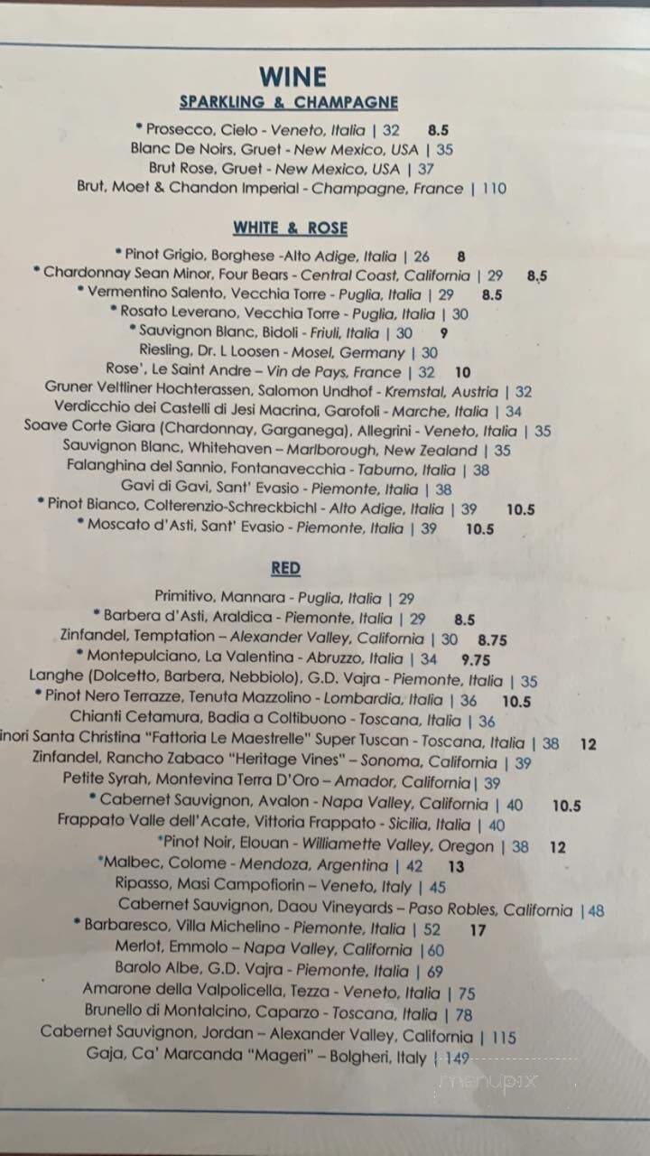 Antonia's - Hillsborough, NC menu_pic