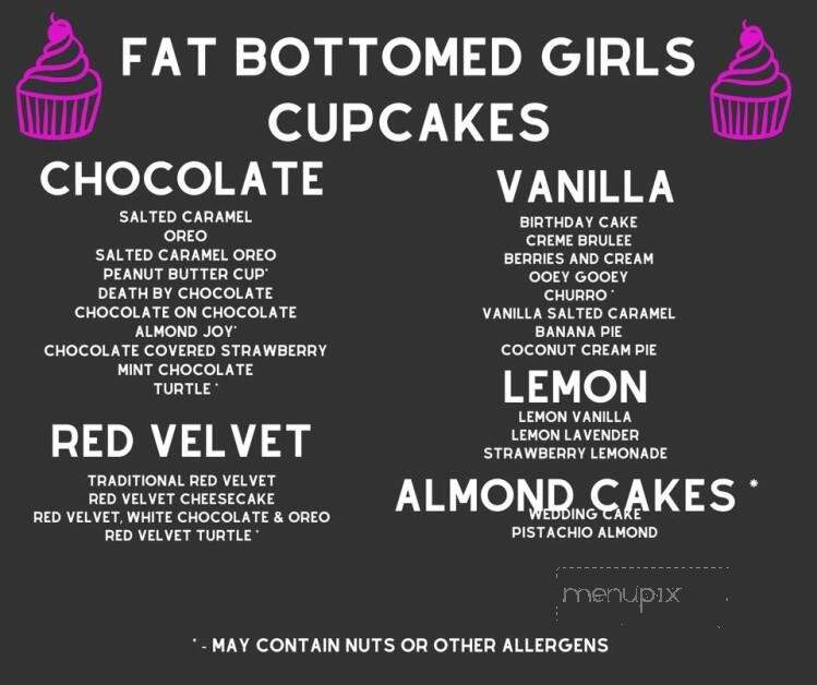 Fat Bottomed Girls Cupcake Shoppe - Hot Springs, AR