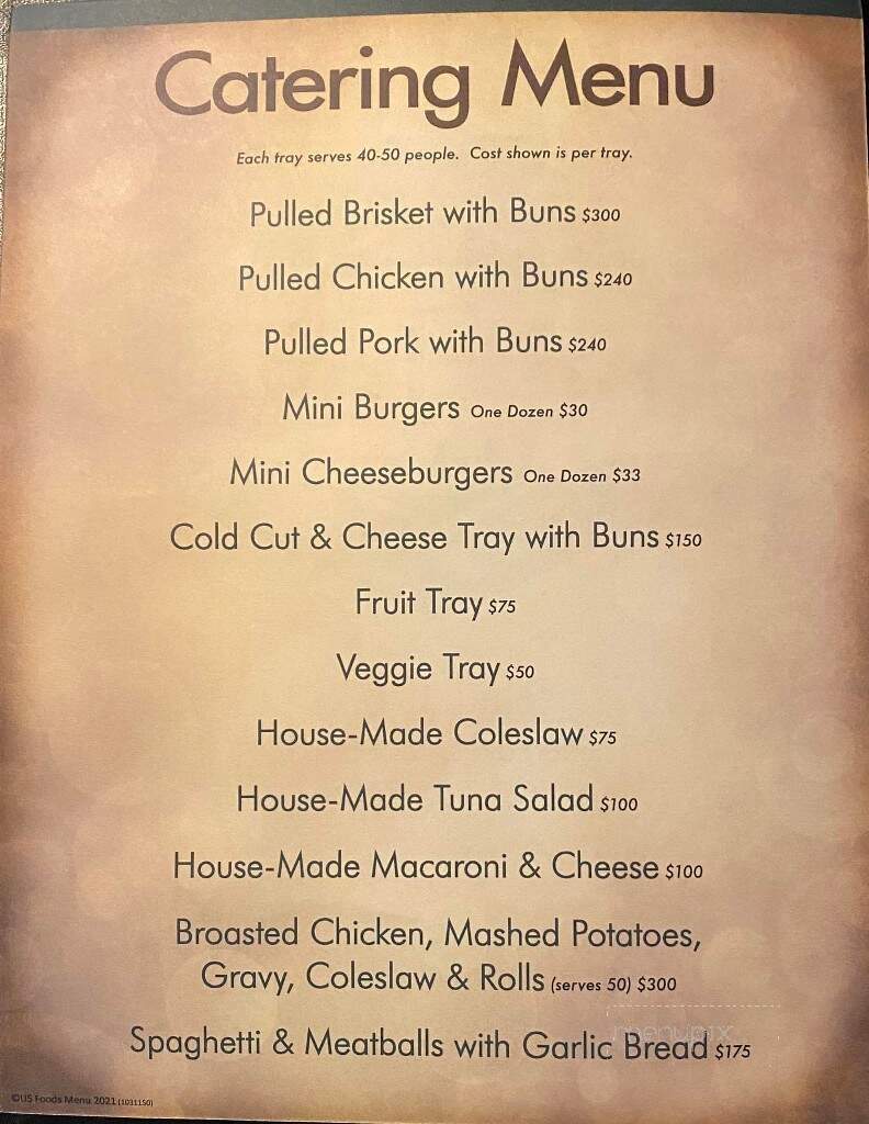 Miller's on Main - Lino Lakes, MN menu_pic