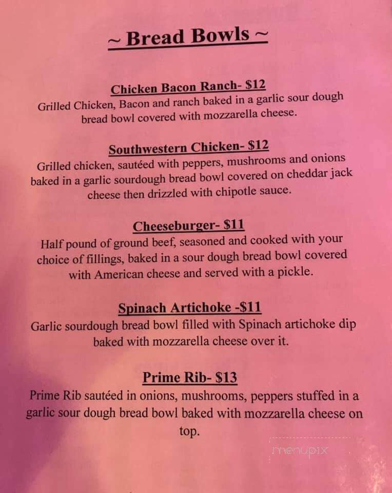 Driveway Inn - Fulton, NY menu_pic