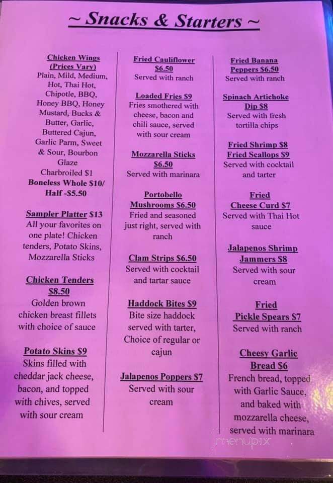 Driveway Inn - Fulton, NY menu_pic