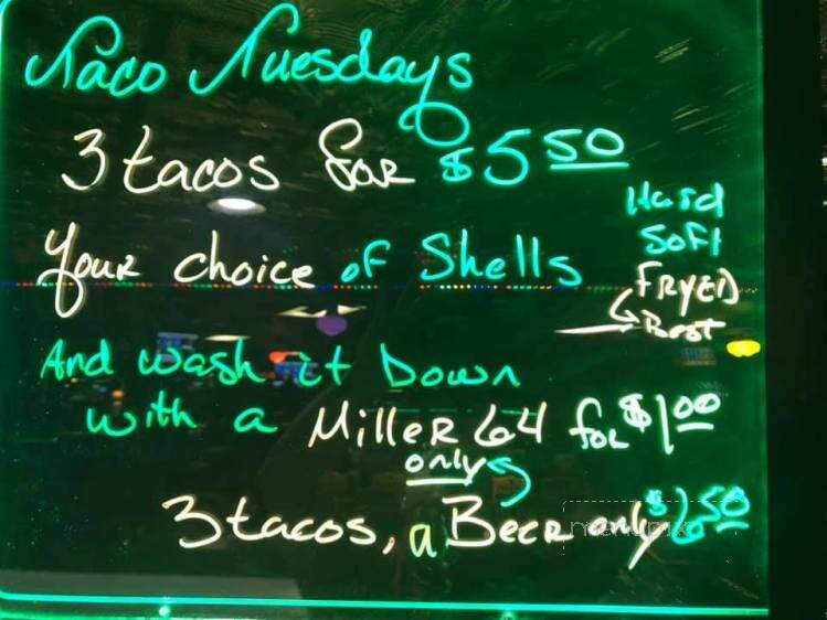 Sherman's Lounge - Flint, MI menu_pic