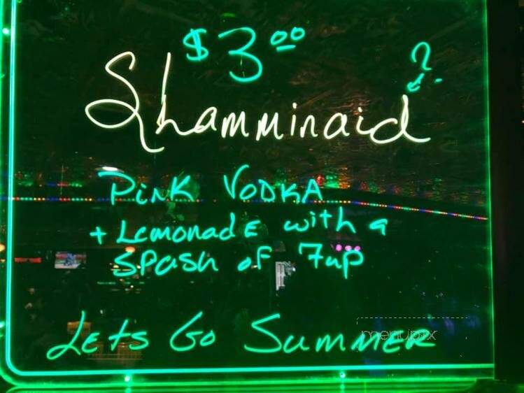 Sherman's Lounge - Flint, MI menu_pic