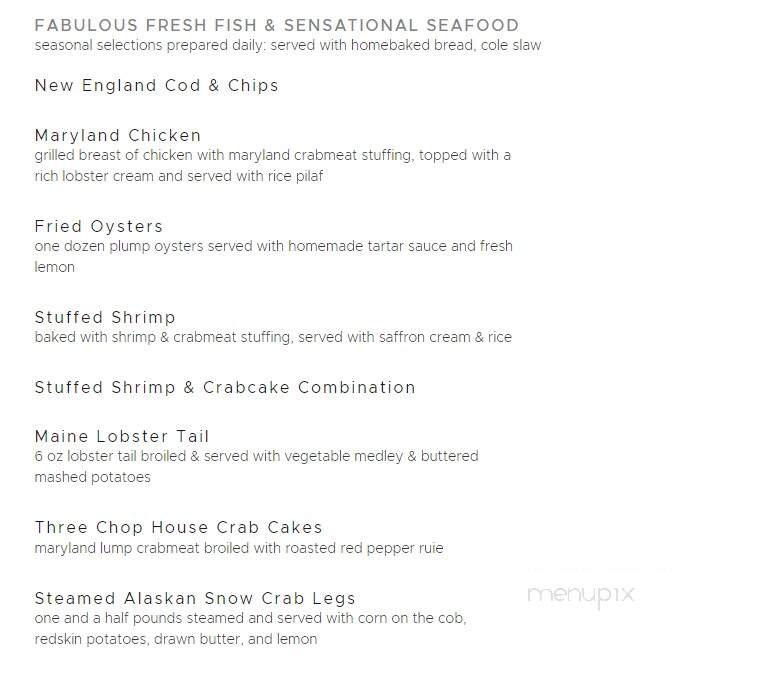 Kabin Kruser's Oyster Bar - Rochester, MI menu_pic