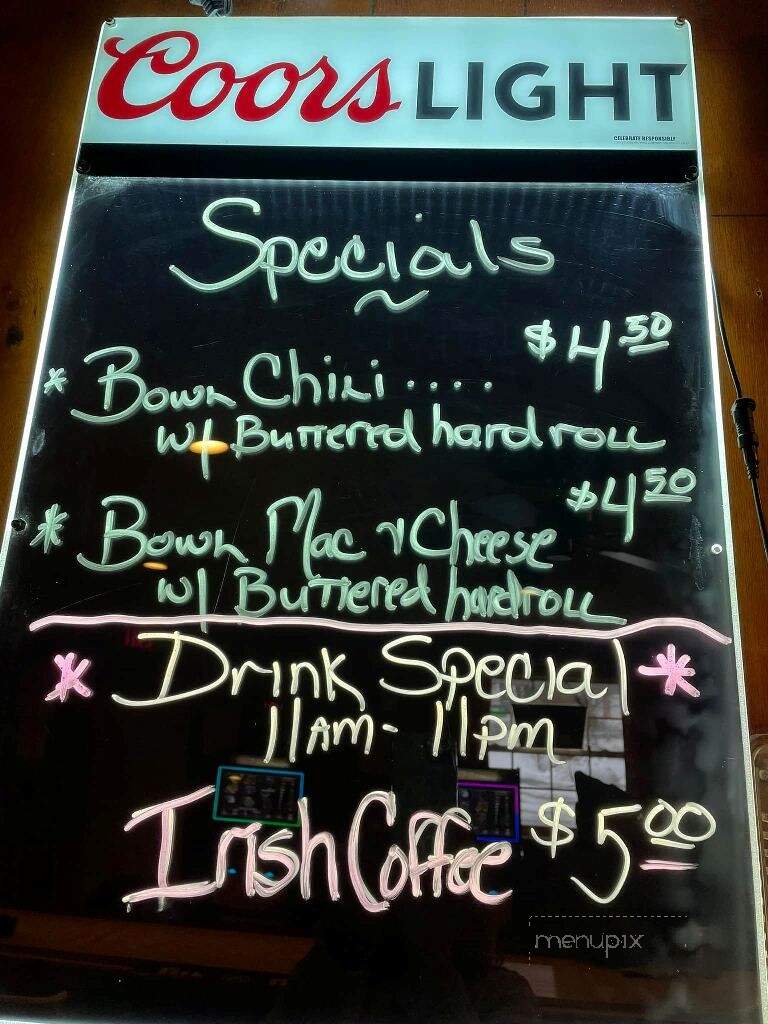 Silver Lake Tavern - Dingmans Ferry, PA menu_pic