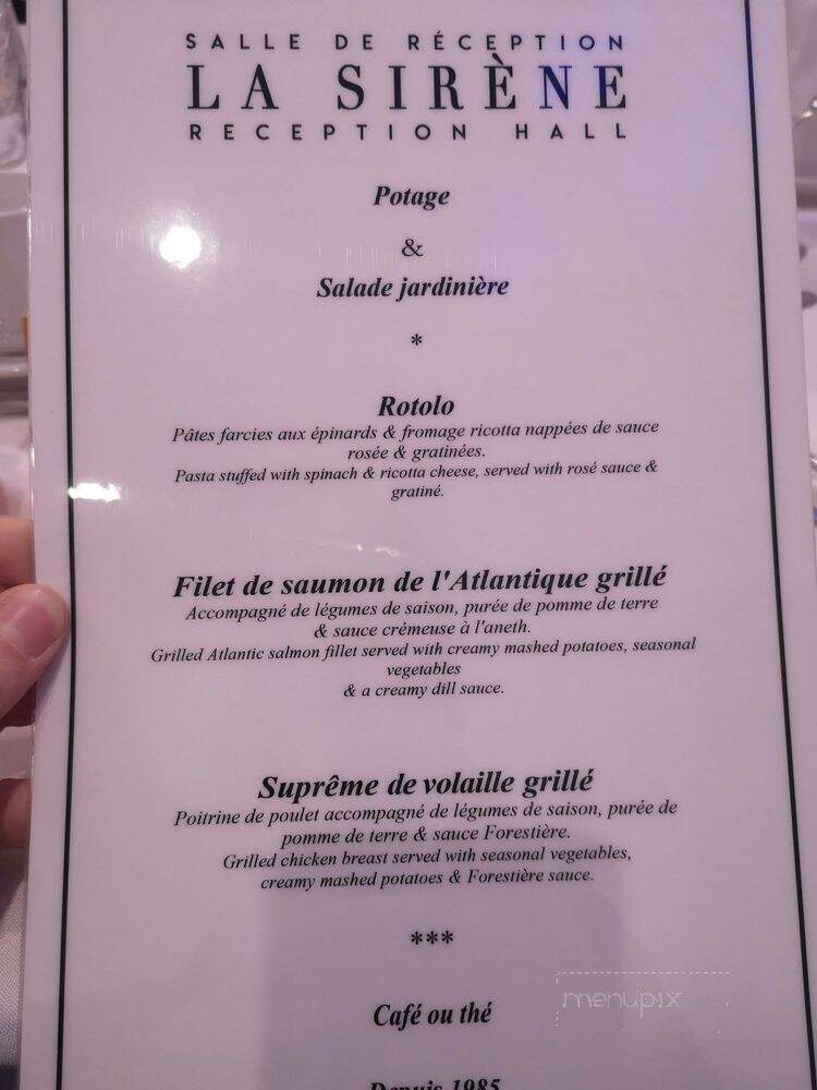 Banquet La Sirene - Laval, QC