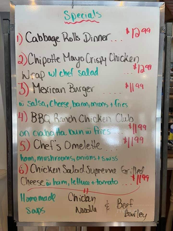 Harvest Moon Restaurant - Saint Jacobs, ON menu_pic