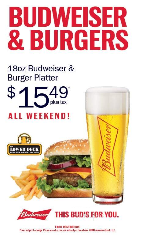The Upper Deck - Halifax, NS menu_pic