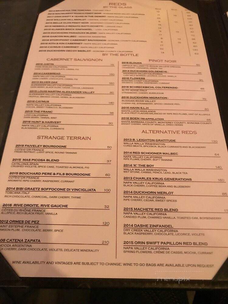 Firefly Grill - Effingham, IL menu_pic