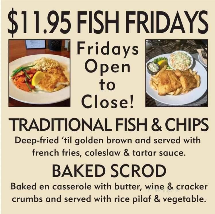 Bobby Byrne's Pub - Hyannis, MA menu_pic